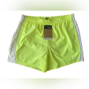 The North Face Bright Yellow Running Shorts